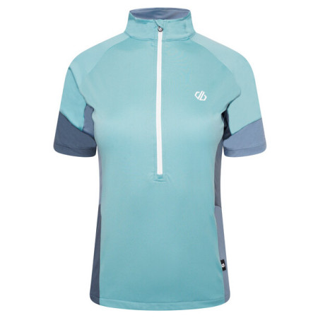 Tricou de ciclism femei Dare 2b CompassionIIJrsey albastru/verde