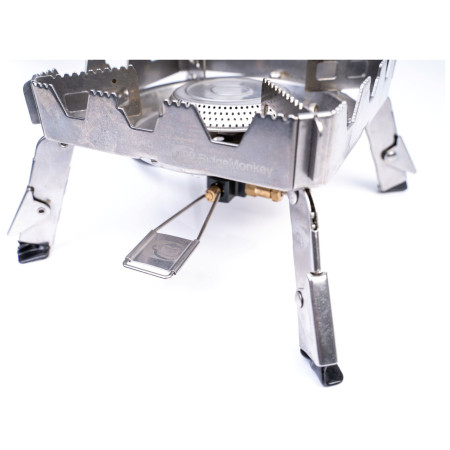 Arzător pentru camping Ridge Monkey Quad Connect Pro Full Kit