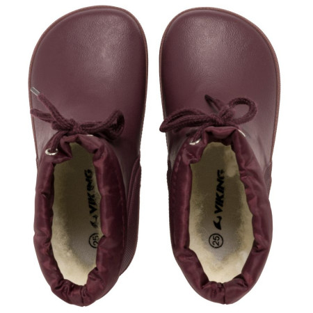 Încălțăminte de iarnă copii Viking Outdoor Footwear Alv Barefoot Warm Grape