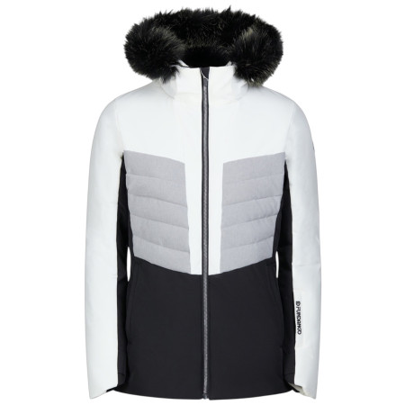 Geacă de iarnă cu blană femei Fundango Salina II Padded Jacket alb white