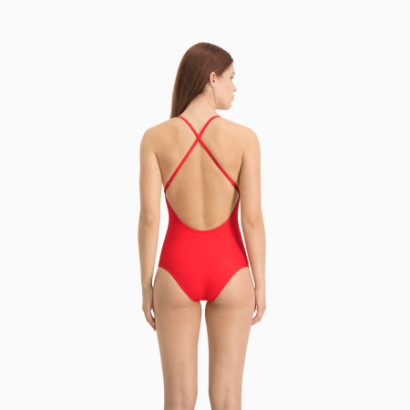 Costum de baie femei Puma V-neck Padded Swimsuit