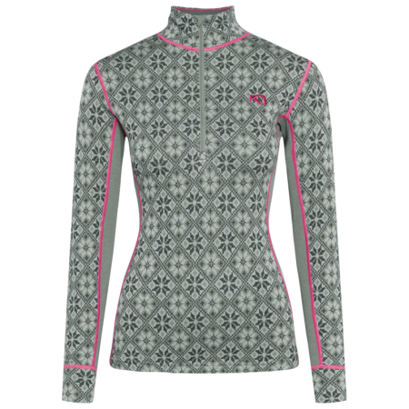 Hanorac funcțional de damă Kari Traa Rose Half Zip Baselayer Top