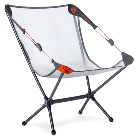 Scaun NEMO Equipment Moonlite Elite Reclining Camp Chair gri/portocaliu Goodnight Gray