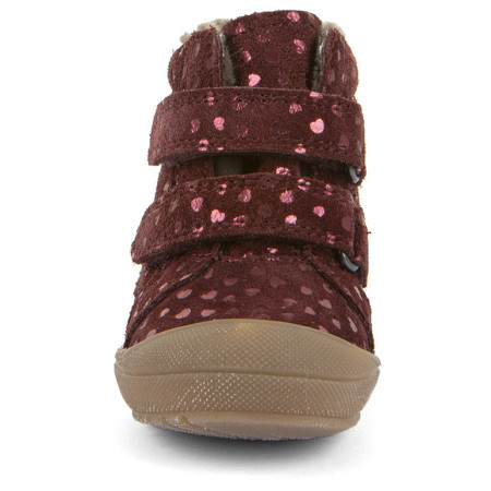 Încălțăminte de iarnă copii Frodo Ollie Wool Tex Bordeaux