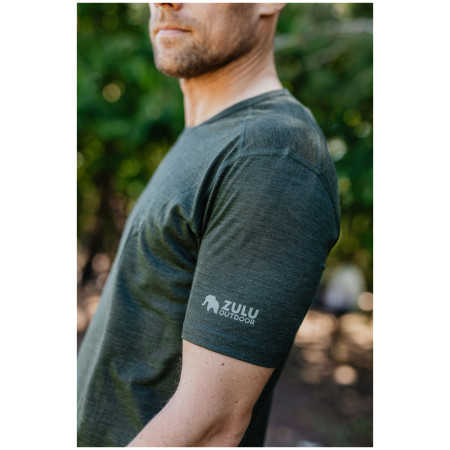 Tricou bărbați Zulu Merino Quest 160 Short Comfy