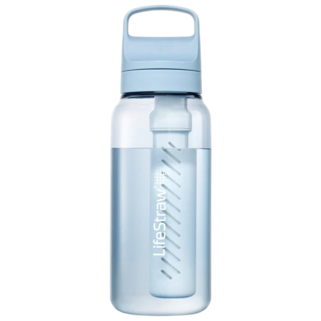 Sticlă cu filtru LifeStraw Go 2.0 Water Filter Bottle 1L albastru deschis Icelandic Blue