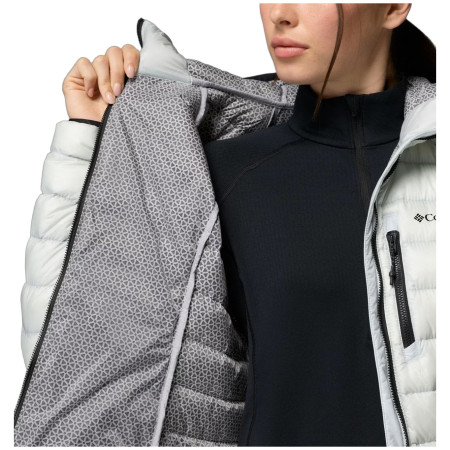 Geacă de puf femei Columbia Arctic Crest Down Hooded Jacket