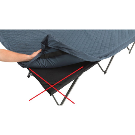 Șezlong expus Outwell Centuple Double