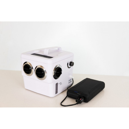 Aparat de aer condiționat Transcool EC3F Plus + powerbank alb