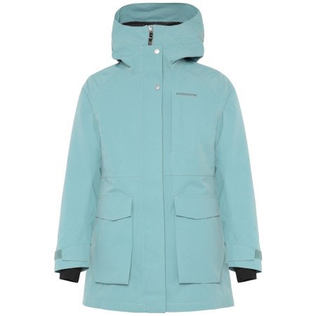 Geacă de iarnă tip parka femei Didriksons Harriet Wns Parka albastru deschis Factory Blue