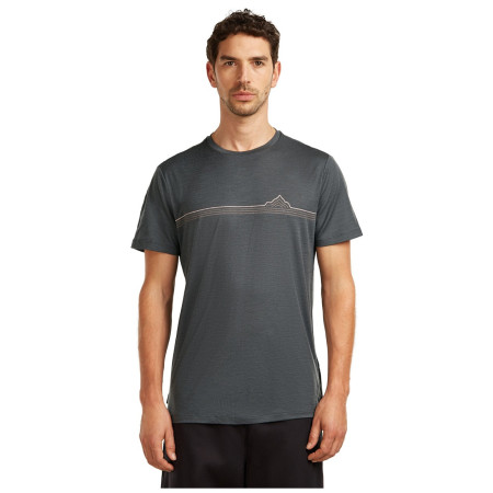 Tricou bărbați Icebreaker Men Merino 150 Tech Lite SS Tee Range Stripes