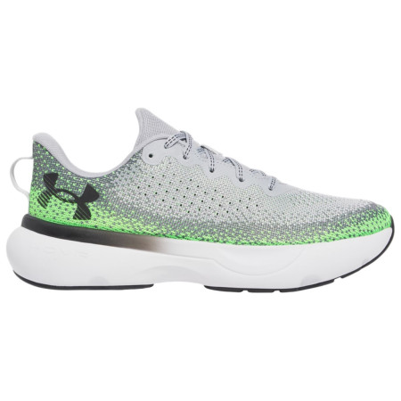 Încălțăminte de alergat pentru bărbați Under Armour Infinite gri Mod Gray / Hyper Green / Black