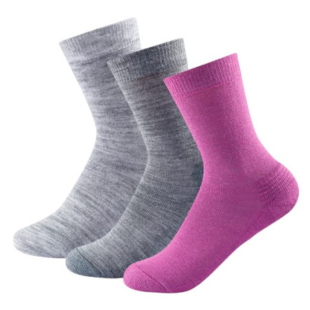 �osete femei Devold Daily medium sock 3PK culori mix anemone mix