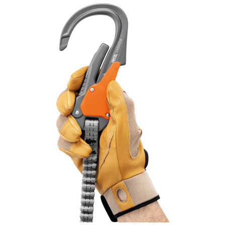 Dispozitiv frână Via Ferrata Petzl Scorpio Eashook