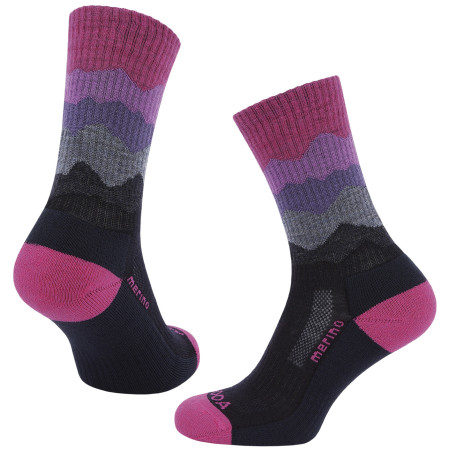 Șosete MOOA Rigi roz pink