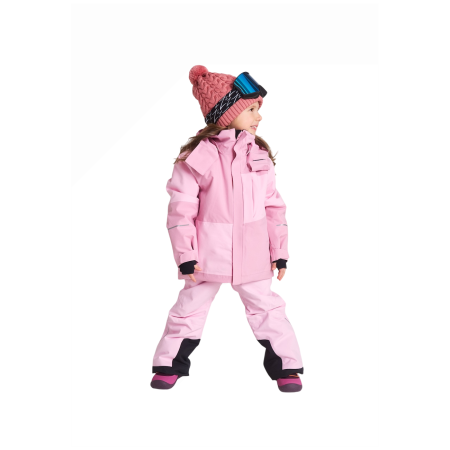 Pantaloni de schi copii Reima Proxima Grey Pink