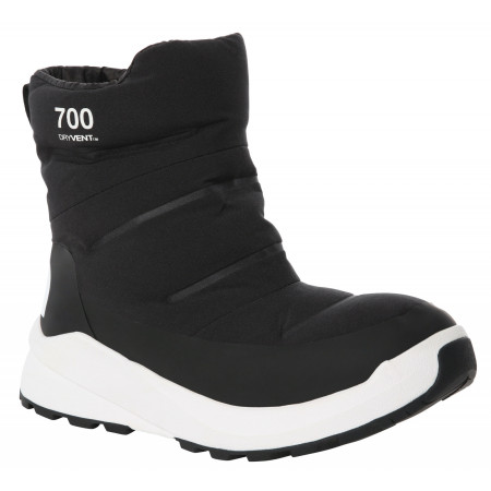Apreschiuri damă The North Face Nuptse II Bootie Wp negru/alb