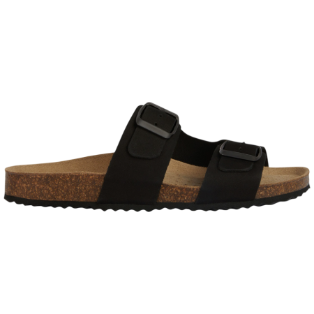 Papuci femei Geox D Brionia gri închis BLACK