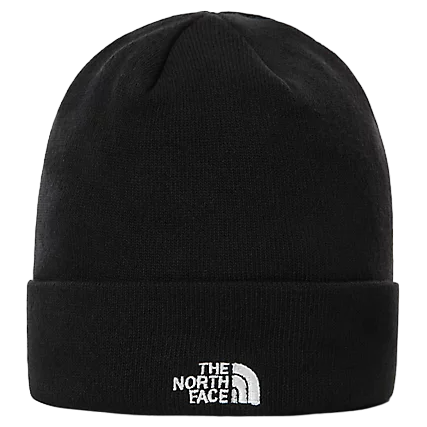 Căciulă The North Face Norm Shallow Beanie negru TNF BLACK