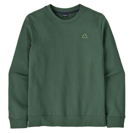 Hanorac bărbați Patagonia M's Fitz Roy Massif Daily Crew verde Canopy Green