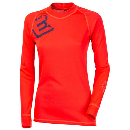 Tricou funcțional femei Progress DF NDRZ Print "E" potisk roșu červená