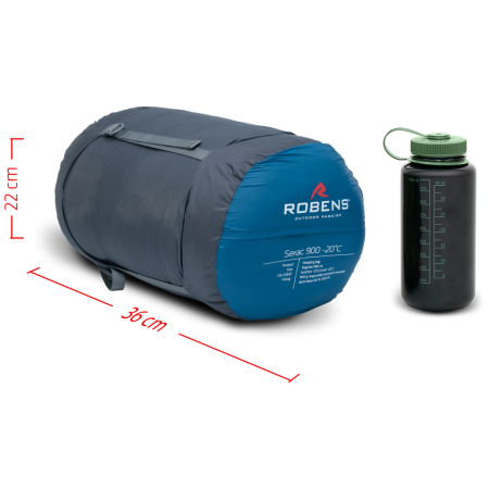 Sac de dormit de puf Robens Serac 900 -20°C Regular