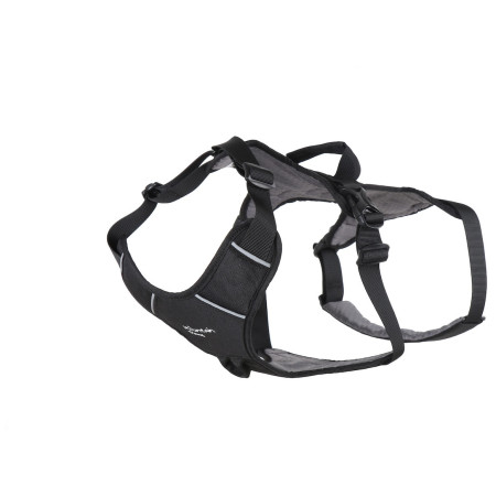 Ham pentru câini Mountain Paws 3-Strap Dog Harness negru Black
