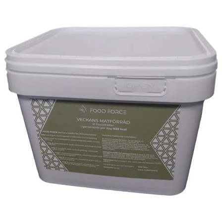 Fel principal Food Force Pachet de mâncare pentru o săptămână - 21 cutii de mâncare