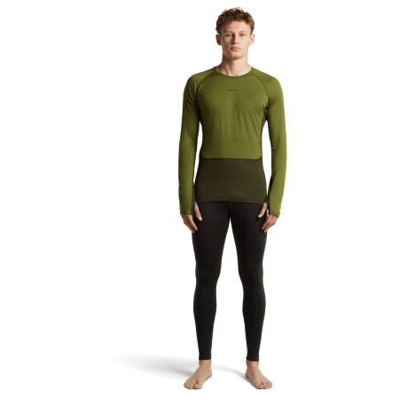 Tricou funcțional bărbați Icebreaker Men Merino 200 ZoneKnit LS Crewe