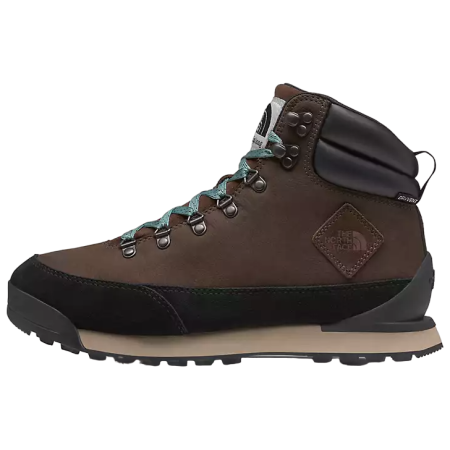 Încălțăminte bărbați The North Face M Back-To-Berkeley Iv Leather Wp maro DEMITASSE BROWN/TNF BLACK
