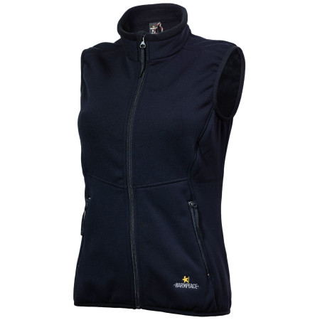 Vestă femei Warmpeace Trailmark Powerstretch negru black