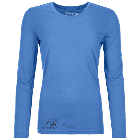 Tricou femei Ortovox 185 Merino Logo Spray Ls W