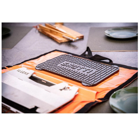 Accesoriu pentru grătar SKOTTI Oboustranný litinový tál Kast