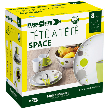 Set de boluri Brunner Set tête-à-tête Space 8 pcs