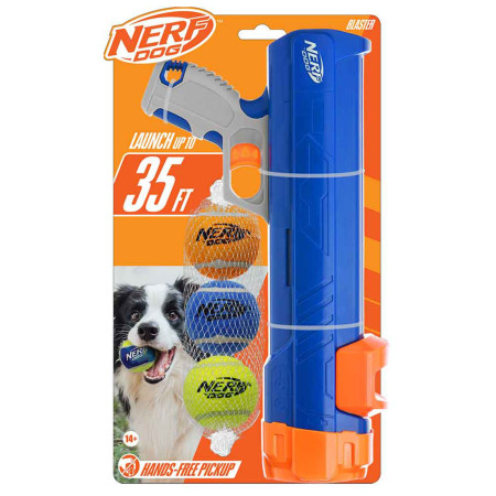 Jucărie pentru câini Nerf Dog Blaster + Tennis Balls 3 pcs