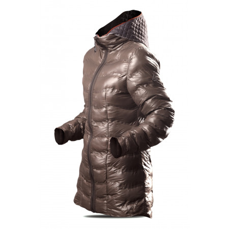 Haină de iarnă femei Trimm Barbara mocca shitake