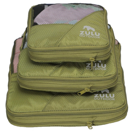 Organizator de voiaj Zulu Compression Cube Set