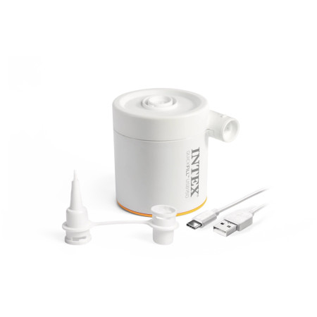 Pompă electrică Intex Quickfill USB150 alb white