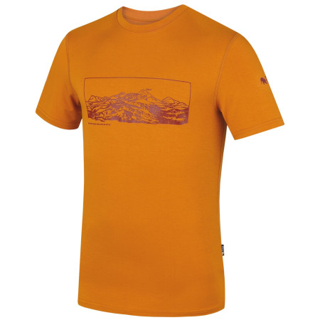 Tricou bărbați Zulu Bambus Alpine 210 Short portocaliu/ curry