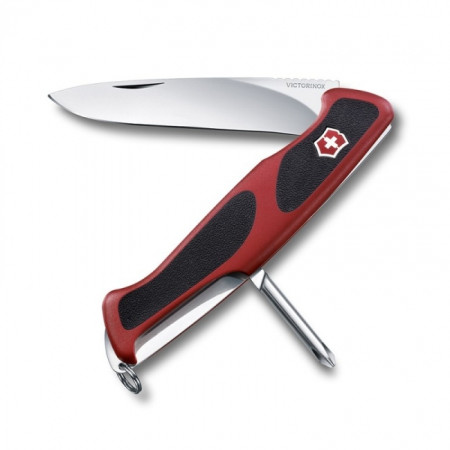 Cuțit Victorinox RangerGrip 53: roșu/negru
