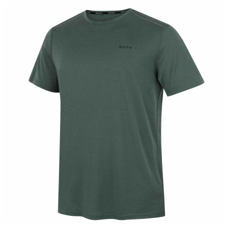 Tricou bărbați MOOA Merino Lyolite 150 Short verde dusty green