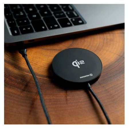 Încărcător fără fir Swissten MagPuck