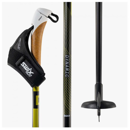 Bețe pentru alergat Swix Dynamic D3 Just Click