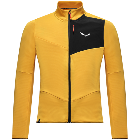 Hanorac funcțional bărbați Salewa Ortles Fleece Fz M auriu gold