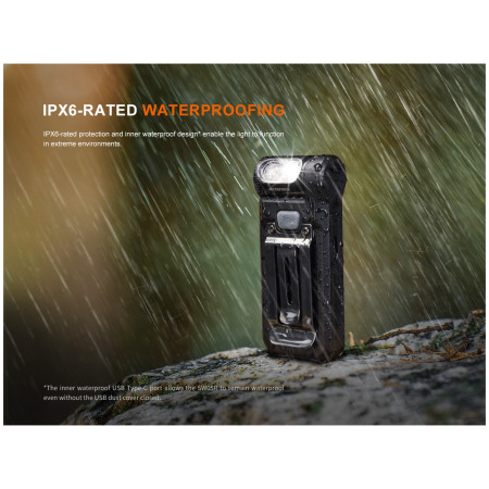 Lanternă de buzunar Fenix SW05R-RED