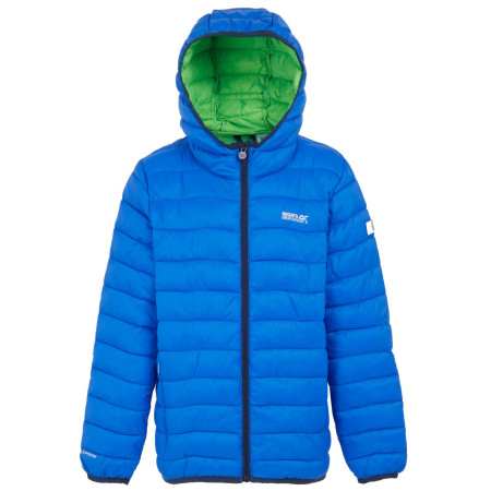 Geacă de iarnă copii Regatta Junior Hooded Marizion Aviator Blue albastru Aviator Blue Wild Lime
