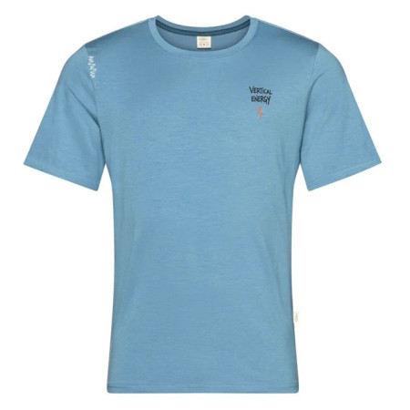 Tricou bărbați Chillaz Bozen Vertical Energy albastru deschis Light Blue