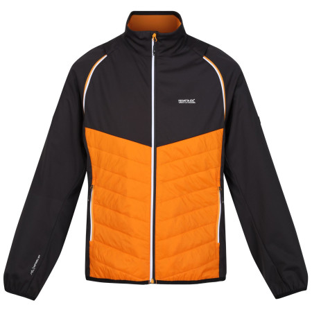 Geacă bărbați Regatta Steren Hybrid portocaliu/ Orange Pepper/Ash