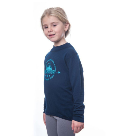 Tricou funcțional copii Sensor Merino DF Territory