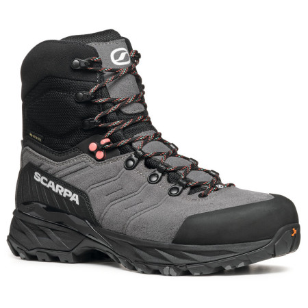 Încălțăminte turistică femei Scarpa Rush Polar Gtx Wmn gri/roșu Smoke-Coral